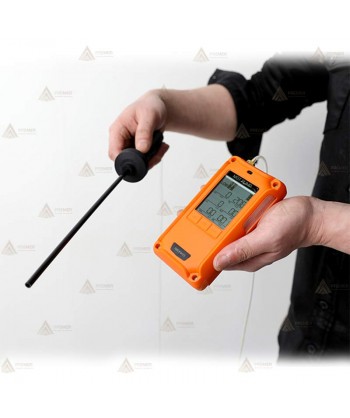 Detector multigás con con bomba de aspiración integrada para CH4/CO/H2S/O2/PID
