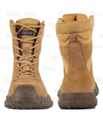 Botas  de piel y serraje de seguridad sin componentes metálicos