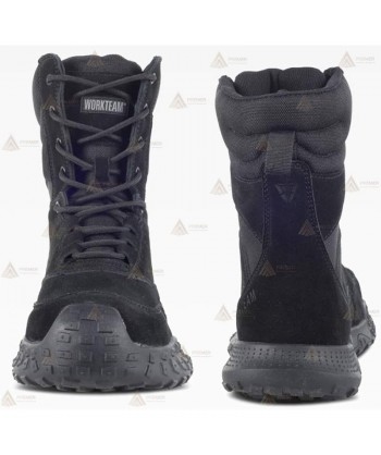Botas  de piel y serraje de seguridad sin componentes metálicos