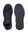 Botas  de piel y serraje de seguridad sin componentes metálicos color negro