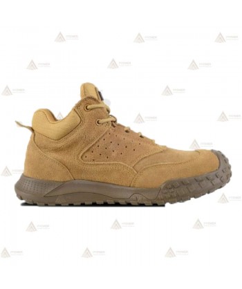 Botas  de piel y serraje de seguridad sin componentes metálicos color coyote