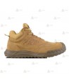 Botas  de piel y serraje de seguridad sin componentes metálicos color coyote