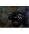 Linterna táctica de Fenix TK22R recargable con USB (3.200 lúmenes)