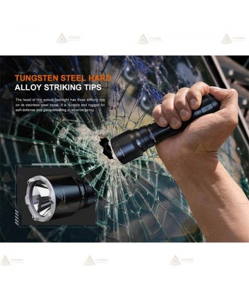 Linterna táctica de Fenix TK22R recargable con USB (3.200 lúmenes)
