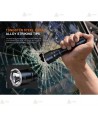 Linterna táctica de Fenix TK22R recargable con USB (3.200 lúmenes)