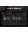 Linterna táctica de Fenix TK22R recargable con USB (3.200 lúmenes)