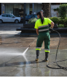 Hidrolimpiadora,  equipo de desatascos y contra incendios de gasolina a 200 Bar y 70 litrosminuto