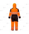 Buzo ignífugo, con forro, impermeable, transpirable, de alta visibilidad y multinorma para rescate y bomberos