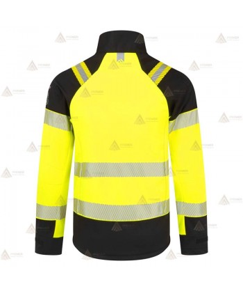 Cazadora softshell ignífuga Modaflame de alta visibilidad y multinorma  para rescate y bomberos