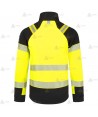 Cazadora softshell ignífuga Modaflame de alta visibilidad y multinorma  para rescate y bomberos