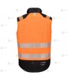 Chaleco softshell ignífugo Modaflame de alta visibilidad para bomberos y rescate
