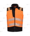 Chaleco softshell ignífugo Modaflame de alta visibilidad para bomberos y rescate