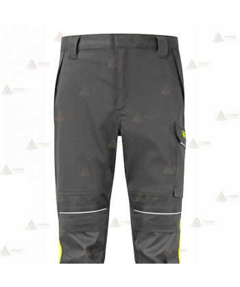 Pantalón ignífugo Modaflame de alta visibilidad y multinorma para rescate y bomberos