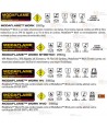 Pantalón Jogger ignífugo Modaflame de alta visibilidad y multinorma para rescate y bomberos