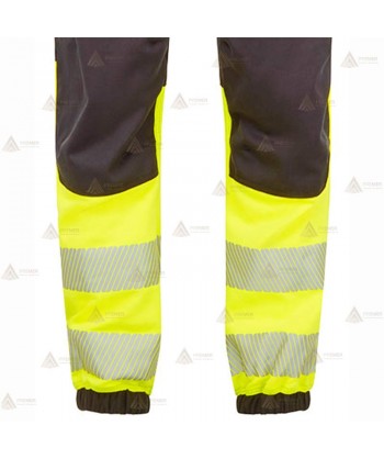 Pantalón Jogger ignífugo Modaflame de alta visibilidad y multinorma para rescate y bomberos