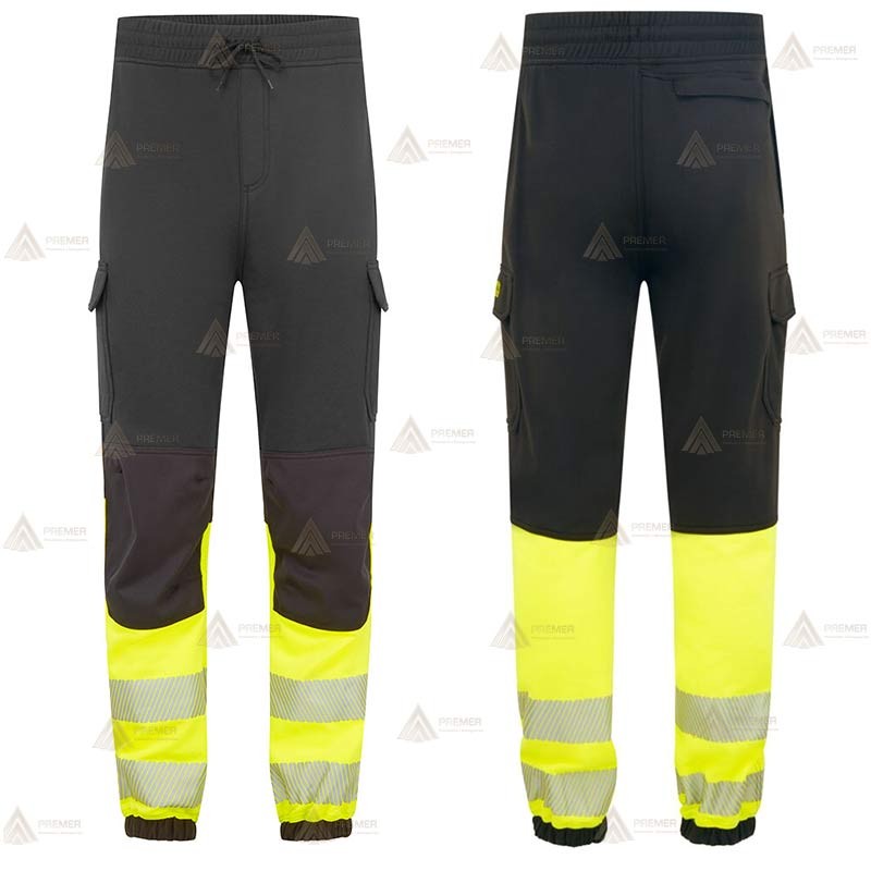 Pantalón Jogger ignífugo Modaflame de alta visibilidad y multinorma para rescate y bomberos