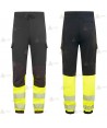 Pantalón Jogger ignífugo Modaflame de alta visibilidad y multinorma para rescate y bomberos