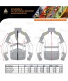 Sudadera ignífuga Modaflame de alta visibilidad y multinorma para bomberos y rescate