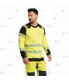 Sudadera ignífuga Modaflame de alta visibilidad y multinorma para bomberos y rescate