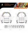 Sudadera ignífuga Modaflame de alta visibilidad y multinorma para bomberos y rescate