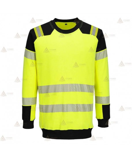 Sudadera ignífuga Modaflame de alta visibilidad y multinorma para bomberos y rescate
