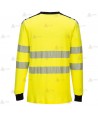 Camiseta ignífuga Modaflame de alta visibilidad y multinorma para bomberos y rescate