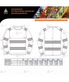 Camiseta ignífuga Modaflame de alta visibilidad y multinorma para bomberos y rescate
