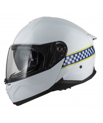 Casco abatible de resina ABS para motoristas de policía CPL-6V