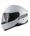Casco abatible de resina ABS para motoristas de policía CPL-6V