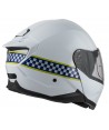 Casco abatible de resina ABS para motoristas de policía CPL-6V