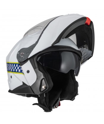 Casco abatible de resina ABS para motoristas de policía CPL-6V