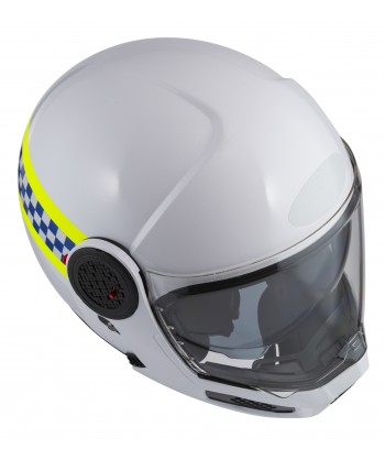 Casco de policía abatible de resina ABS para motoristas de policía MPL-SV
