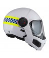 Casco de policía abatible de resina ABS para motoristas de policía MPL-SV