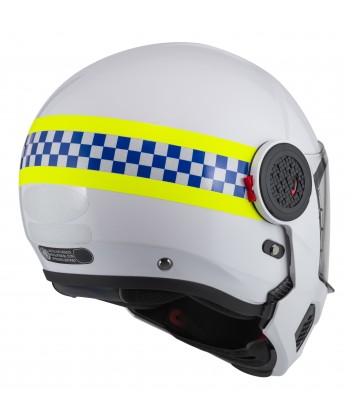 Casco de policía abatible de resina ABS para motoristas de policía MPL-SV