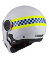 Casco de policía abatible de resina ABS para motoristas de policía MPL-SV