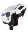 Casco de policía abatible de resina ABS para motoristas de policía MPL-SV