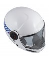 Casco de policía abatible de resina ABS para motoristas de policía MPL-SV