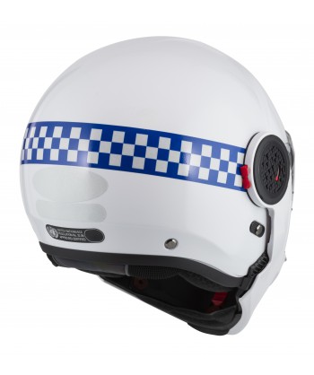 Casco de policía abatible de resina ABS para motoristas de policía MPL-SV