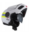 Casco de policía abatible de resina ABS para motoristas de policía MPL-SV