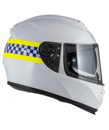 Casco integral de resina ABS para motoristas de policía EPL-2V