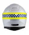 Casco integral de resina ABS para motoristas de policía EPL-2V