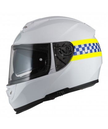 Casco integral de resina ABS para motoristas de policía EPL-2V