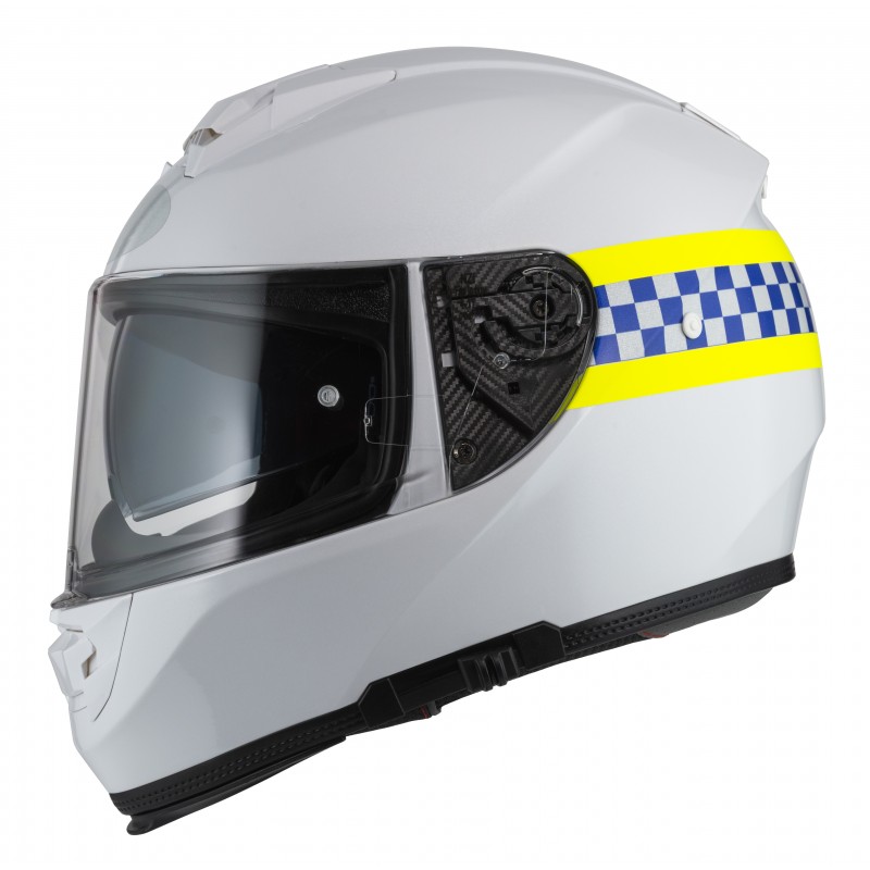 Casco integral de resina ABS para motoristas de policía EPL-2V