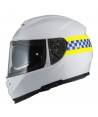 Casco integral de resina ABS para motoristas de policía EPL-2V