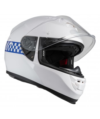 Casco integral de resina ABS para motoristas de policía EPL-2V