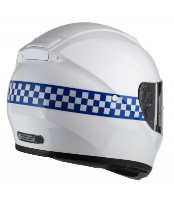 Casco integral de resina ABS para motoristas de policía EPL-2V