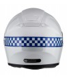 Casco integral de resina ABS para motoristas de policía EPL-2V