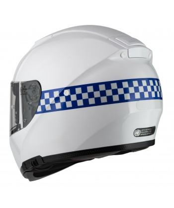 Casco integral de resina ABS para motoristas de policía EPL-2V