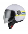 Casco Jet de resina ABS para motoristas de policía RPL-2SV