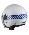 Casco Jet de resina ABS para motoristas de policía RPL-2SV